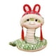 thumbnail image 1 of año Nuevo Chino 2025, juguete de peluche de serpiente, Animal relleno, muñeco de serpiente, decoración de año Nuevo Lunar para gabinete, dormitorio de Verde 35cm, 1 of 9