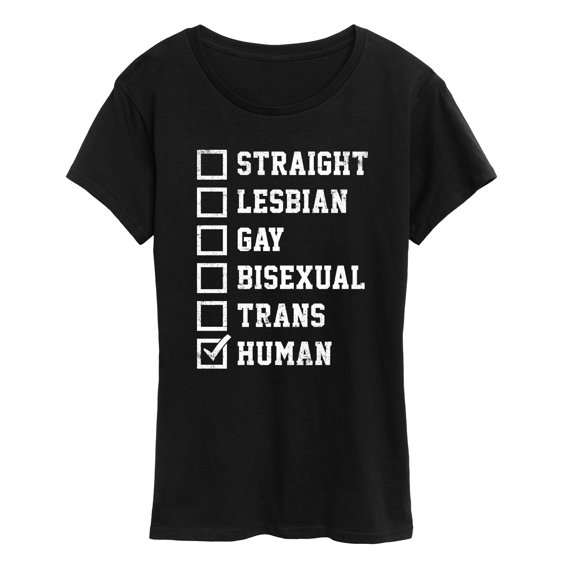 Instant Message - LGBT Checklist Women's Short Sleeve Graphic T-Shirt