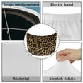 thumbnail image 6 of Uorisanigo Car Hood Cover Waterproof Polyester Cheetah Leopard Print Car Hood Cover All Weather Universal Auto Hoods Protective Accessories for SUV Sedan Truck Pickup, Elastic Fabric, 6 of 7