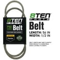 thumbnail image 2 of 8TEN Belt with KEVLAR for John Deere L120 L130 Toro 54-1390 MTD 954-0230 56 x 1/2 810-CBL2045T, 2 of 7