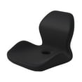 thumbnail image 2 of Cojín de espuma viscoelástica para silla de oficina, soporte para cintura y espalda, antideslizante, color negro, para coche, conducción y oficina., 2 of 8