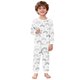 thumbnail image 2 of Conjuntos de blusas y camisas de cuello redondo y manga larga para niños y niñas con estampados de grafitis de interés, camisetas con cuello redondo, pantalones casuales, tops y pantalones para niñas., 2 of 8