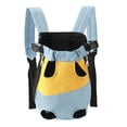 thumbnail image 1 of MKHSQHDG Today's Deals Lightweight Backpack Suitable for Small and Cats Easy to Adjust Shoulder Strap Basic Leg Exposure Design Durable Suitable for Daily Use, 1 of 5