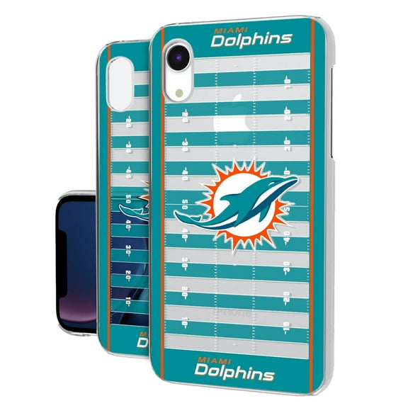 Miami Dolphins iPhone Clear Field Design Case