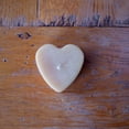 thumbnail image 2 of Beeswax Heart Flat Candle, 2 of 3