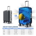 thumbnail image 4 of Kdxio Sports Tennis Ball Pattern Luggage Cover for Travel,Elastic and Durable,Fits 18-32 Inch,Anti-Scratch Suitcase Protector-No luggage included, 4 of 5