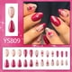 thumbnail image 4 of Uñas postizas LYLYNB Valentine con punta francesa en forma de almendra x24, 4 of 7