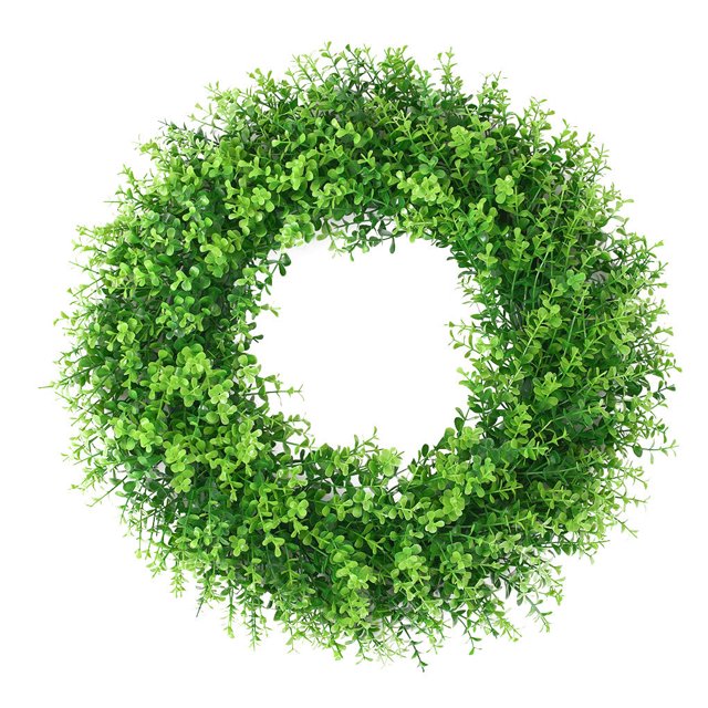 Planta artificial Guirnalda Puerta Fake Greenery Garland Casa Matrimonio Herramienta de decoración floral Sweethay HA8221-01B
