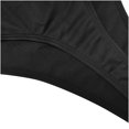 thumbnail image 7 of Bathing Suit for Women Trendy Scoop Neck Cross Back One Piece Swimsuit Racerback Solid Backless Swimwear (XL, Black), 7 of 7