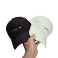 thumbnail image 6 of DOPI Stylish Hats Embroidery Cotton Baseball Cap Boys Girls Snapback Hip Hop Flat Hat, 6 of 10