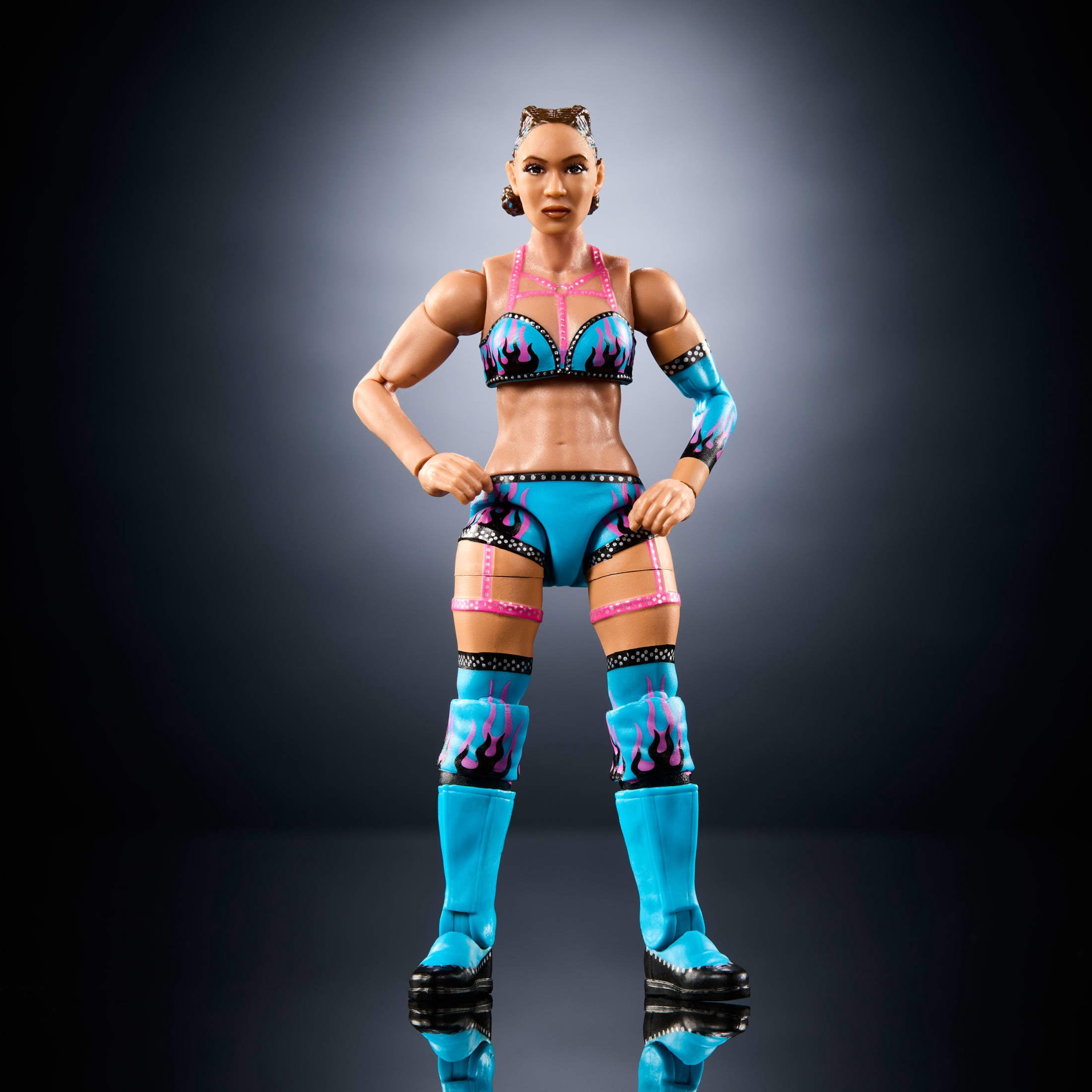 WWE Elite Lola Vice Action Figure, Series #120, 6-inch Collectible with Articulation & Accessories