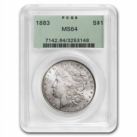 1883 Morgan Dollar MS-64 PCGS