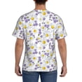 thumbnail image 2 of Naloa Daisies Flowers Men's T-Shirt Sport T-shirt Men's Basic Tee Casual Men's Shirt, Round Neck, Short Sleeves - Large, 2 of 5