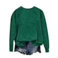 thumbnail image 4 of Tops for Women Rugby Printed Long Sleeved Loose Casual Sweatshirt,Plus Size Tops for Women, 4 of 4