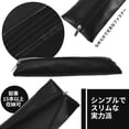thumbnail image 3 of Unique Bargains Portable Stationery Bag Zipper Pencil Case Black 8.3"x3.0", 3 of 6