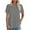 Gray, variant on Posijego Short Sleeve Tops for Women Crew Neck Eyelet Blouses Loose Casual Summer Tee Shirts