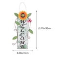 thumbnail image 3 of Panneau de Bienvenue Tournesol Décoratif Suspendu pour Porte d'Entrée Accessoire d'Art Mural, 3 of 6