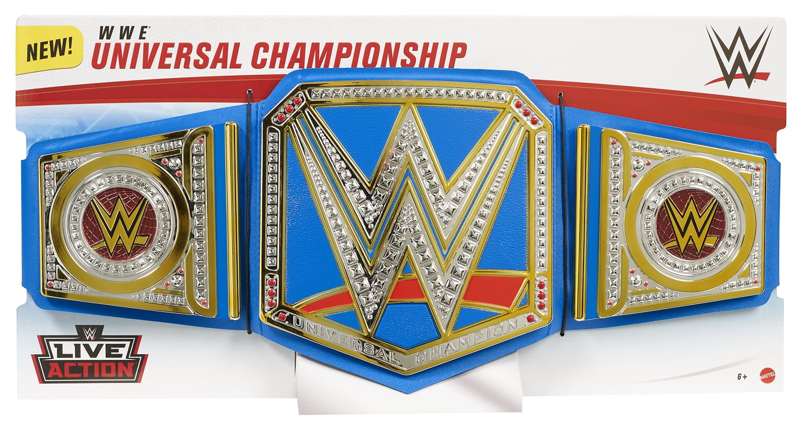 NEW WWE Blue Universal Championship Belt Adult Size Wrestling Replica Title 