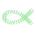 thumbnail image 4 of Spirales de Liaison, Résistantes à l'Usure Diamètre Intérieur 0.43 Po Longue Durée de Vie Spirales en Plastique pour le Travail Vert, 4 of 8
