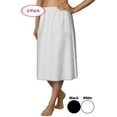 thumbnail image 2 of Velrose Lingerie Shadowline Pettiskirt Half Slip, 2-Pack 47116/47116X-2PK, 2 of 3