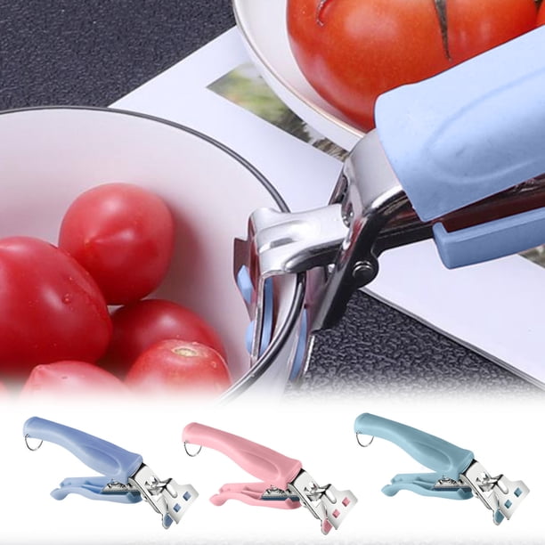 Herramienta de abrazadera para placa caliente extractora de acero inoxidable – Soporte antideslizante para pinzas de cocina, antiherviente para ollas, bandejas para uso del vaporizador del horno