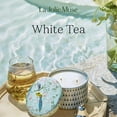 thumbnail image 2 of La Jolie Muse White Tea Scented Candle - 14.1 oz Large Candles Gifts for Women, 2 Wicks Aromatherapy Candle for Home Birthday, Long Burning Time, 2 of 6
