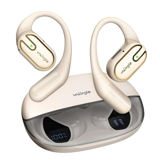 Auriculares de oído abierto inalámbricos Bluetooth 5.4 IPX7 a prueba de agua