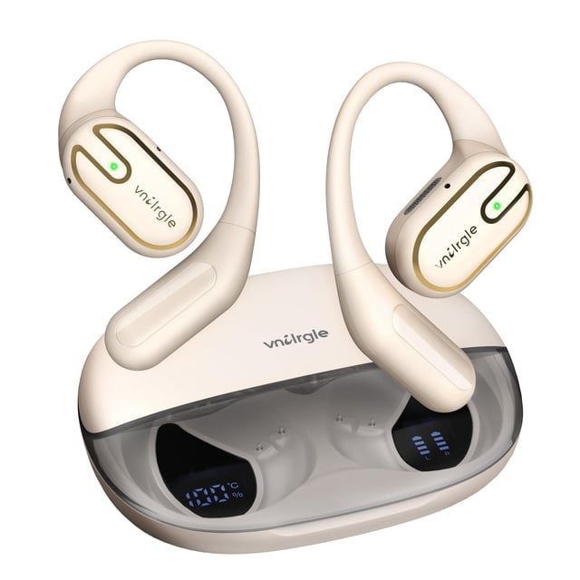 Auriculares de oído abierto inalámbricos Bluetooth 5.4 IPX7 a prueba de agua