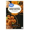 Great Value Frozen Chorizo Sausage & Shrimp Corn Cakes, 10 oz, 12 Count