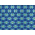 thumbnail image 1 of Ahgly Company Machine Washable Indoor Rectangle Transitional Blueberry Blue Area Rugs, 2' x 4', 1 of 7