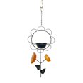 thumbnail image 4 of Fiudx Ofertas flash Artículos en oferta Comedero para pájaros de Metal, alimentador colgante para exteriores, agujeros con fugas, decoración de jardín, alimentador colgante, 4 of 7