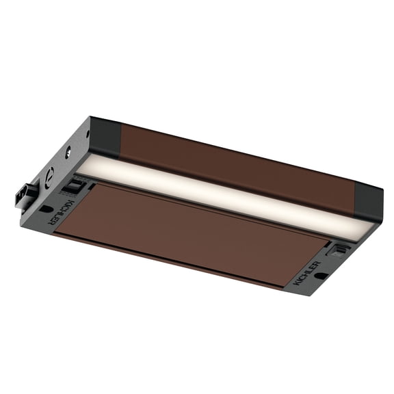 6UCSK08BZT-Kichler Lighting-6U Series LED - LED Under Cabinet - with Utilitarian inspirations - 4.25 inches wide by 8 Inches long-Bronze Textured