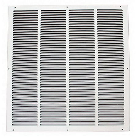 CAI Approved Return Air Grille, 24x24", White