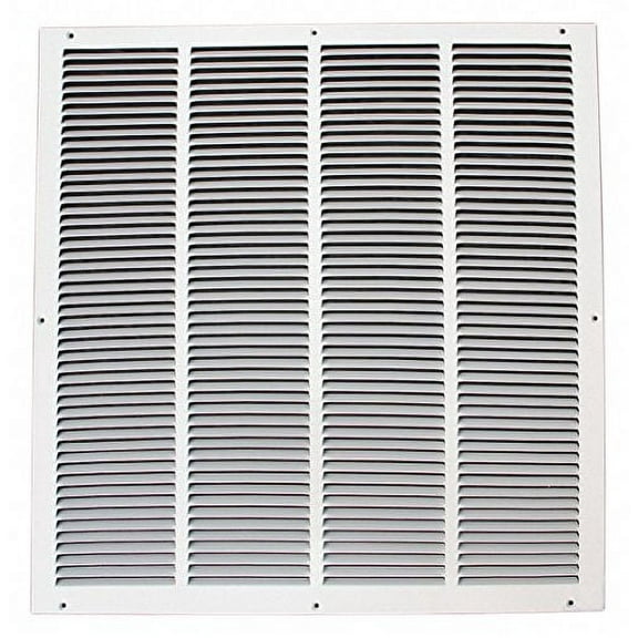 CAI Approved Return Air Grille, 24x24", White