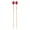 Red, variant on CEORPER Keyboard Marimba Mallets Medium Hard Yarn Head Marimba Drum Stick Enduring