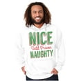 thumbnail image 5 of Christmas Nice Until Proven Naughty Hoodie Sweatshirt Women Men Brisco Brands L, 5 of 6