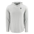 thumbnail image 2 of Men's Cutter & Buck Gray Detroit Tigers Coastline Epic Comfort Eco Recycled Long Sleeve Hoodie T-Shirt, 2 of 3