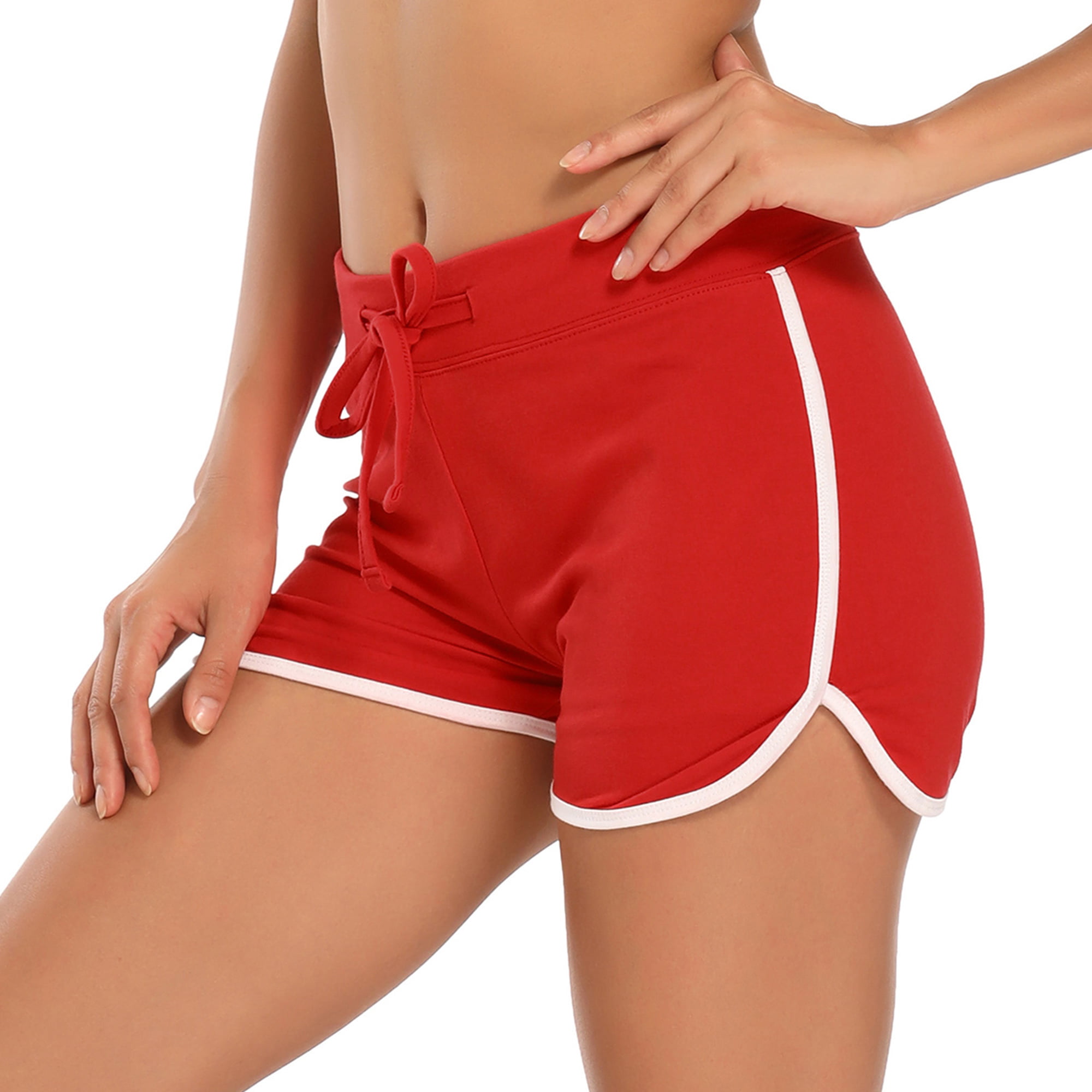 Dywer Thigh Length Ladies Red Gymwear Tight Short, Size: 30 at Rs 90/piece  in Muzaffarnagar