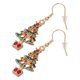 thumbnail image 3 of Holiday Jewelry Featuring Shiny Rhinestone Christmas Tree Design Ideal For Parties Dates Or Family Gatherings 1 Pair, 3 of 5