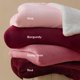 thumbnail image 5 of Manta Bedsure Sherpa Fleece tamaño Twin 152 x 203 cm color burdeos, 5 of 8