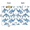 thumbnail image 2 of Acrylic Writing Board Gold12.5*9 Inch Clipboards Transparent Acrylic Material Suitable For Office Classroom Teachers Fashion Bloggers Stationery Enthusiasts Cartoon Cute Dolphin, 2 of 9