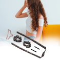 thumbnail image 3 of Diadema de Hierro Baoblaze para rizar cabello largo medio con clip, 3 of 7