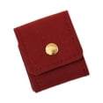 thumbnail image 3 of Bolsa de viaje con hebilla, portátil, con dijes, pequeña bolsa organizadora de joyas para bodas. Rojo, 3 of 8