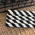thumbnail image 2 of 50 Black and White Stripe Paper Straws, 2 of 8