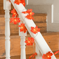 thumbnail image 3 of Fall Maple Leaf Garland Fairy Lights Waterproof String Lights for Thanksgiving Halloween Decor, 3 of 5