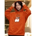 thumbnail image 2 of Corgi Short Legs Big Attitude Hoodie Women -Image by Shutterstock, Female Medium, 2 of 4