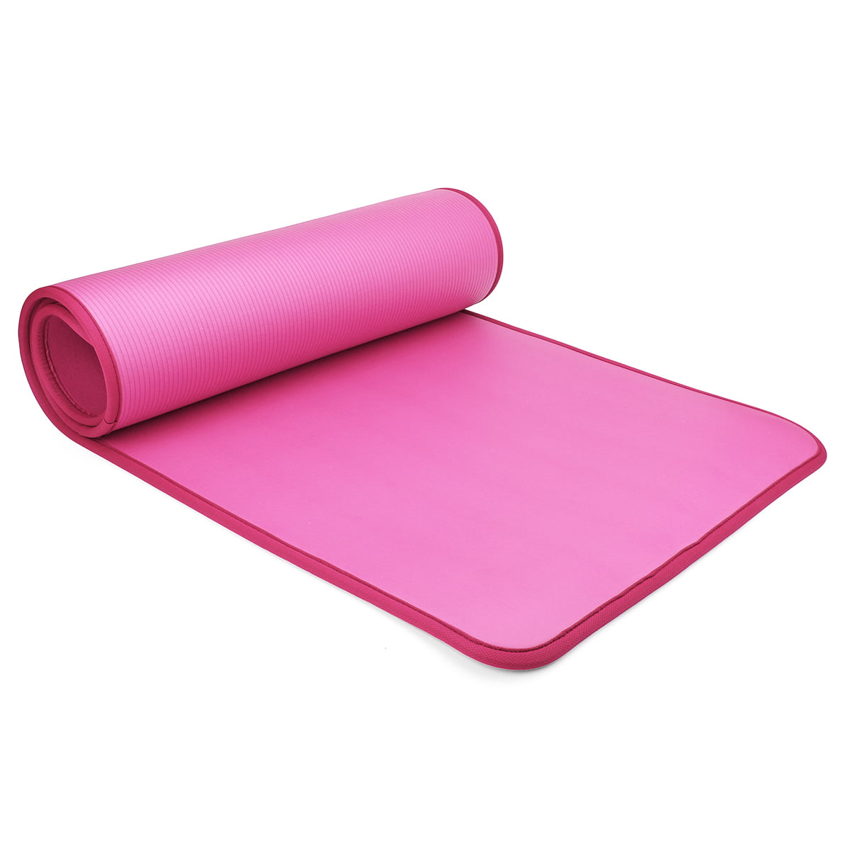 Blue Thick Yoga Mat 4MM EVA Home Durable Yoga Rug Non-Slip Exercise Fitness Pad 