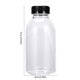 thumbnail image 3 of Botella de Jugo de Plástico Reutilizable Transparente con Tapa | Plástico de Calidad Alimentaria Libre de BPA | A Prueba de Fugas para Agua, Té, Leche, Bebidas Frías | Tamaños 11.5/14/19cm | Fácil, 3 of 6