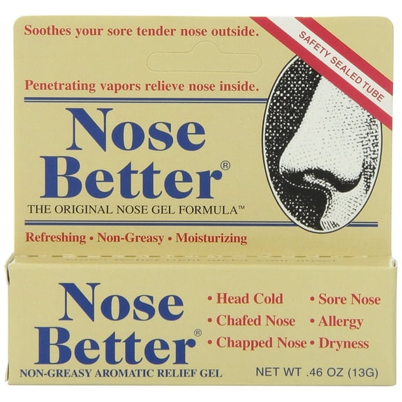 Nose Better Non-Greasy Aromatic Relief Gel - 0.46 oz (WM)