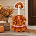 thumbnail image 5 of AZXY Porch Goose Outfit, Goose Cloth Dress for 23‑Inch Porch Goose, Rustic Goose Clothes for Cement Plastic Lawn Goose Statue, Goose Clothing Ornament, Outdoor Decor for Porch Yard Lawn Garden, 5 of 6